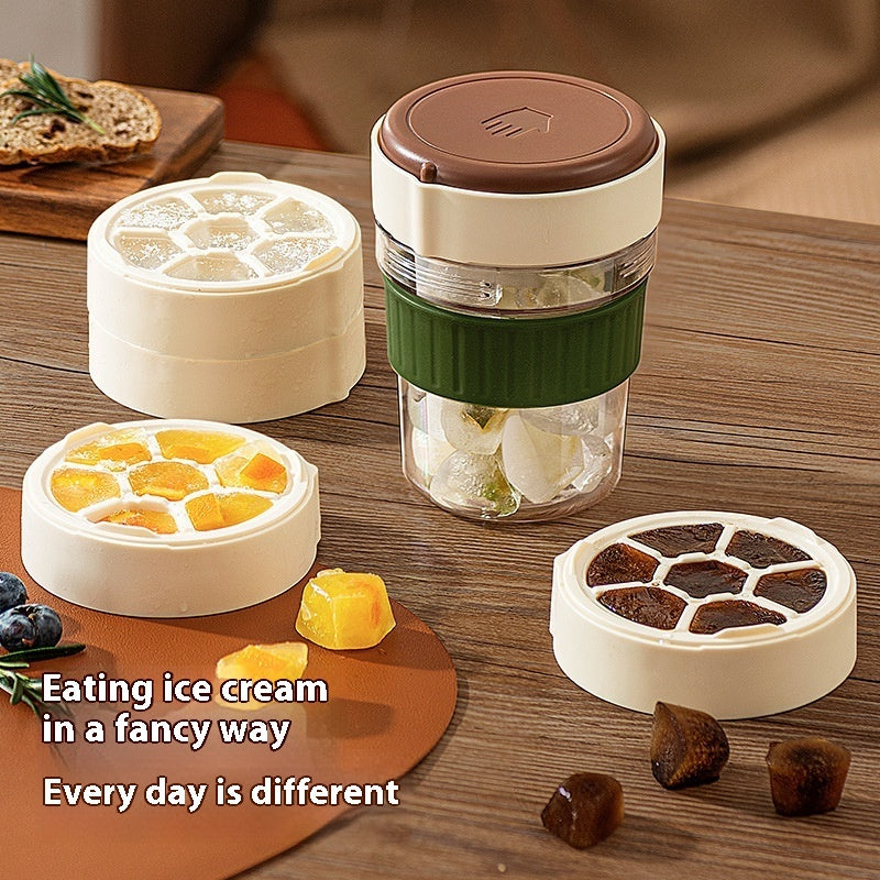 500ML Iced Coffee Cup – Portable Bottle for Office, Camping, and Travel