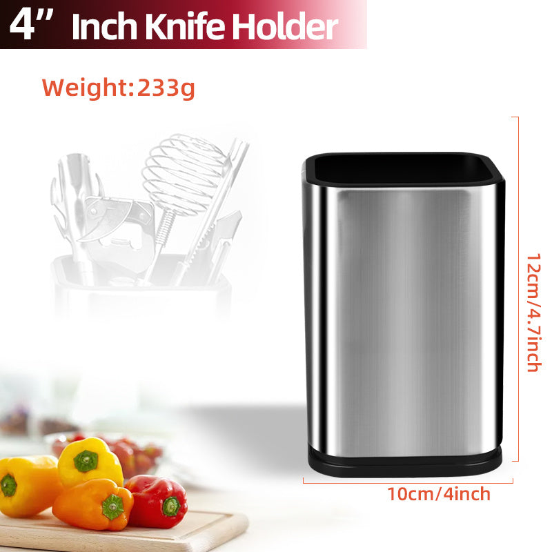 Drainable Knife & Chopping Board Holder – Kitchen Organizer