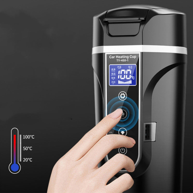 Digital Heating Water Bottle – Portable Smart Cup for Car, Home & Travel