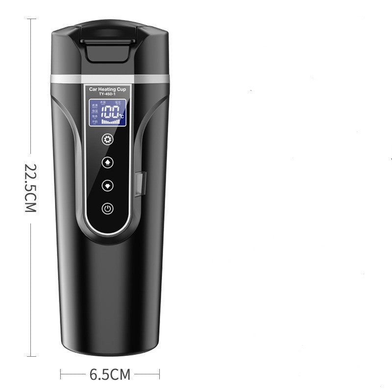 Digital Heating Water Bottle – Portable Smart Cup for Car, Home & Travel