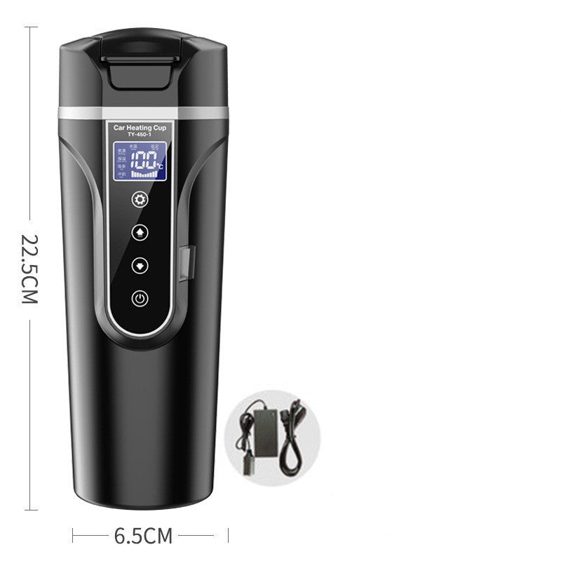 Digital Heating Water Bottle – Portable Smart Cup for Car, Home & Travel