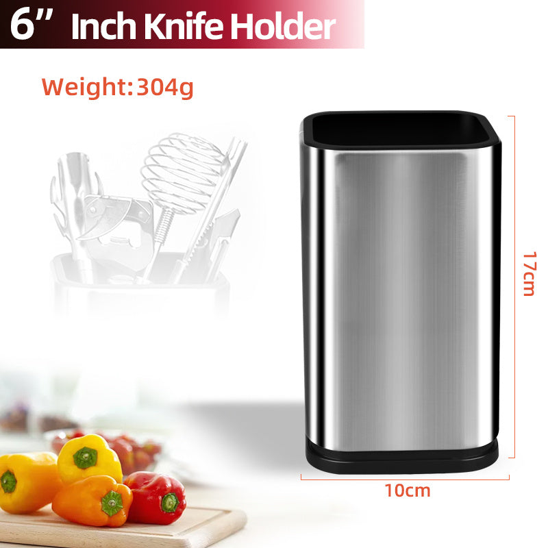 Drainable Knife & Chopping Board Holder – Kitchen Organizer