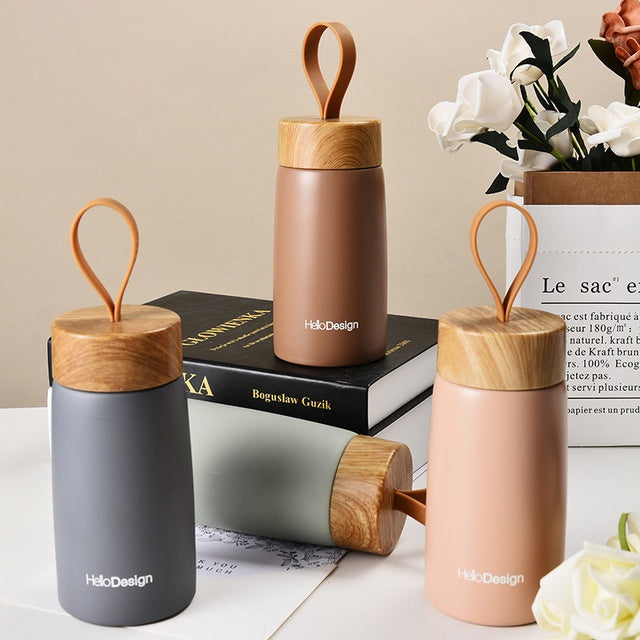 Eco Bamboo Mug – Coffee Pouring Cup