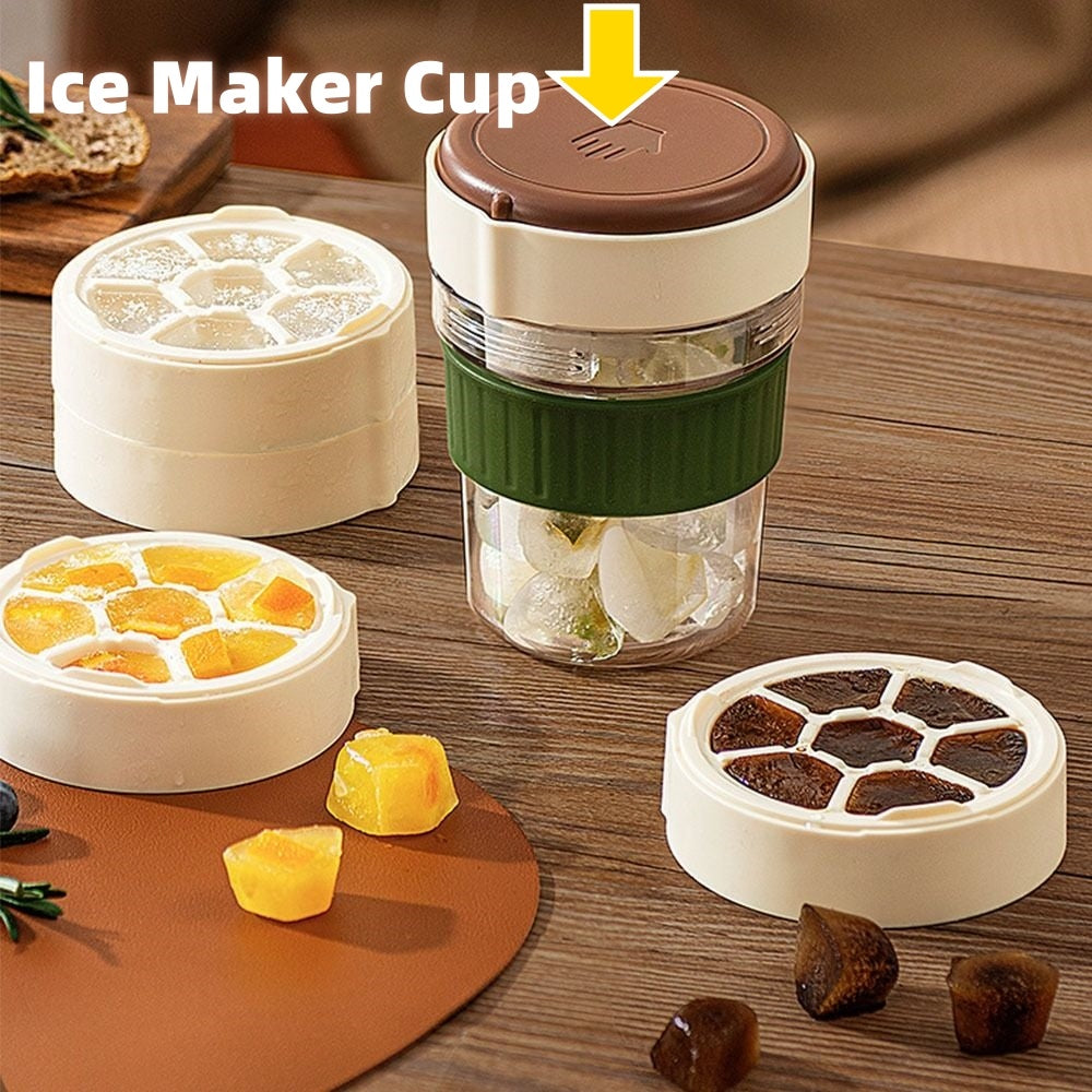 500ML Iced Coffee Cup – Portable Bottle for Office, Camping, and Travel