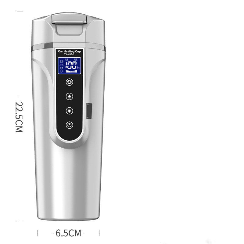 Digital Heating Water Bottle – Portable Smart Cup for Car, Home & Travel