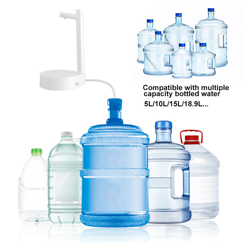 Automatic Water Bottle Dispenser – Electric Gallon Pump for Desk or Home