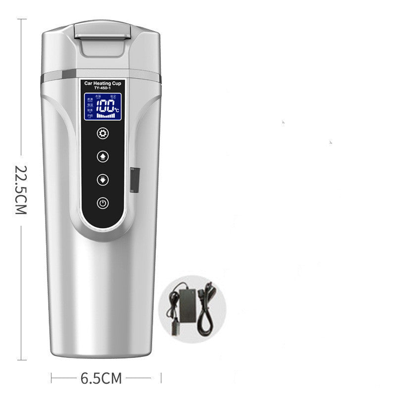 Digital Heating Water Bottle – Portable Smart Cup for Car, Home & Travel