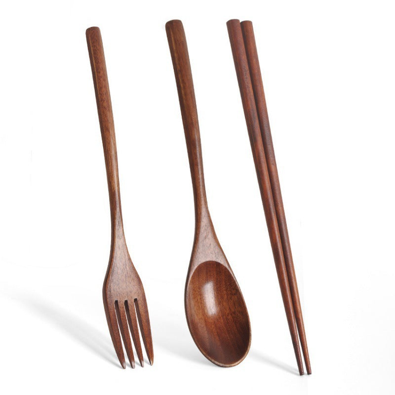 Long Handle Couple Spoon & Chopsticks – Portable Tableware Set