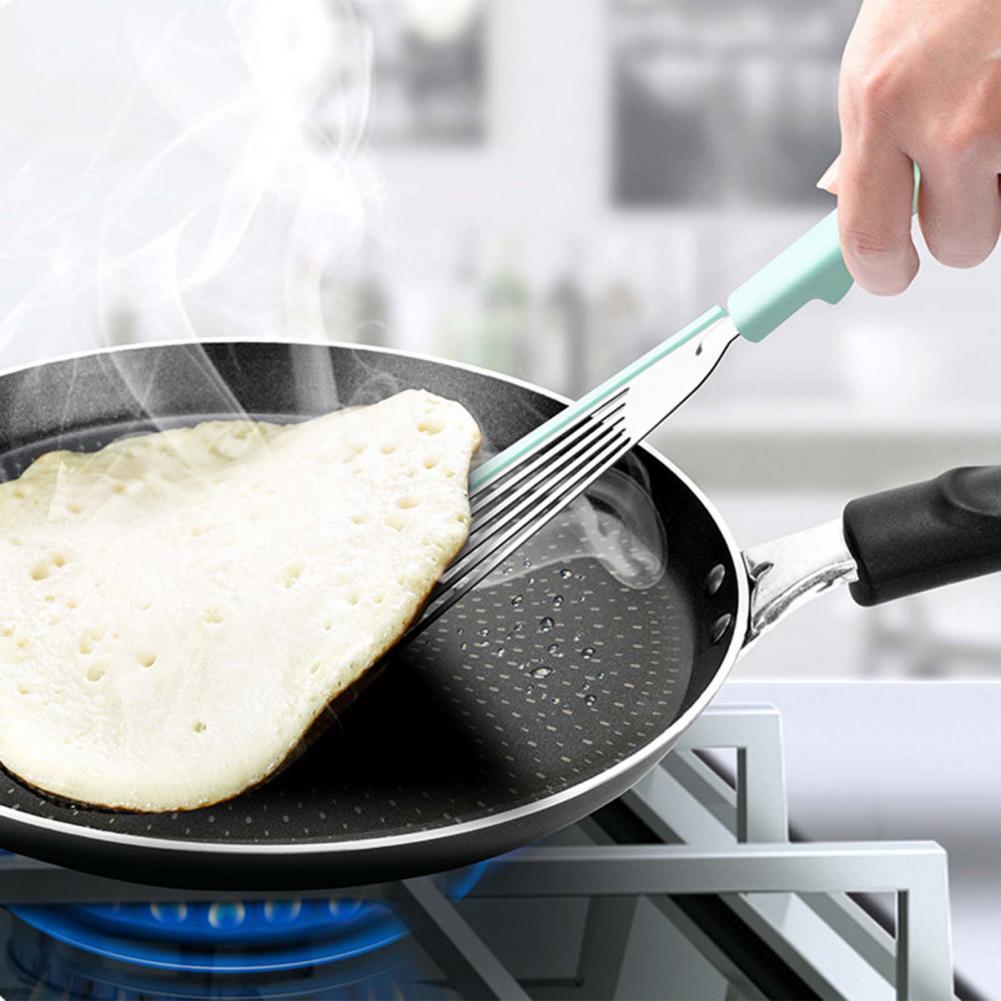 Nonstick Fish Spatula – Thin Slotted Silicone Turner for Cooking
