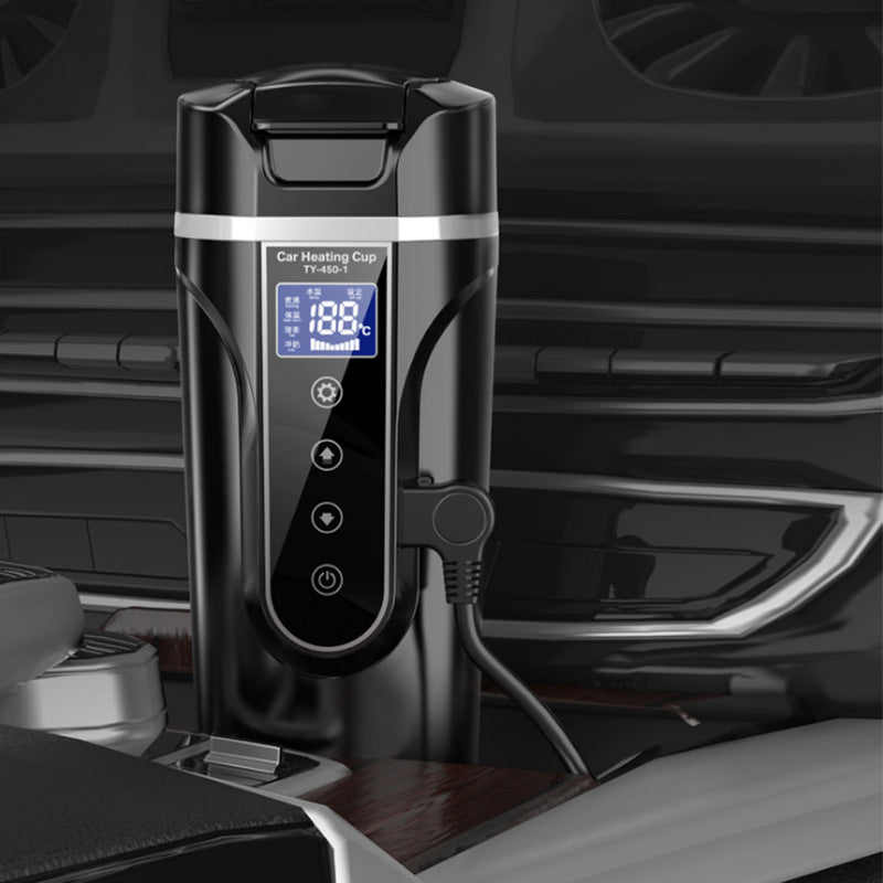 Digital Heating Water Bottle – Portable Smart Cup for Car, Home & Travel