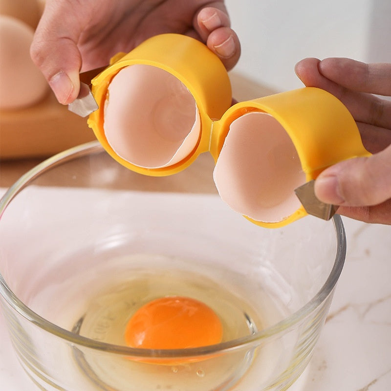 Egg Shell Opener & Beater – Kitchen Baking Tool