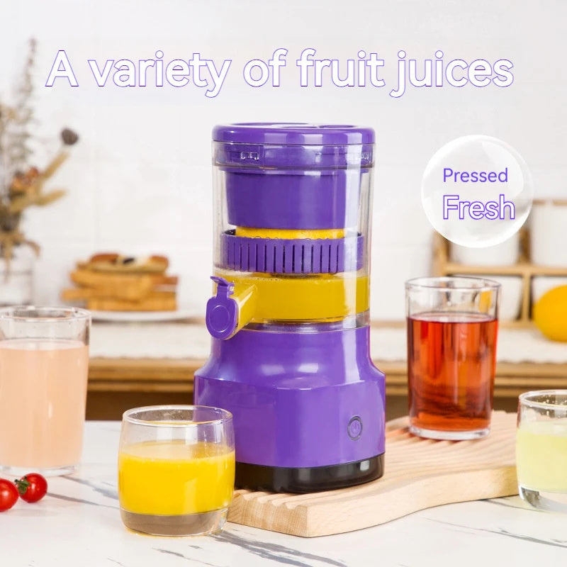 Portable Electric Juicer – USB Rechargeable Citrus Squeezer for Citruces