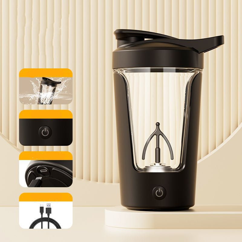 MixPro 400 – Electric Shaker Cup for Coffee & Protein