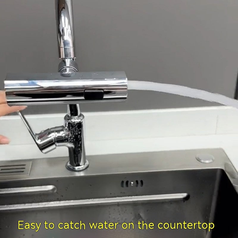 Multifunctional Faucet Extension – Universal Splash-Proof Water Bubbler