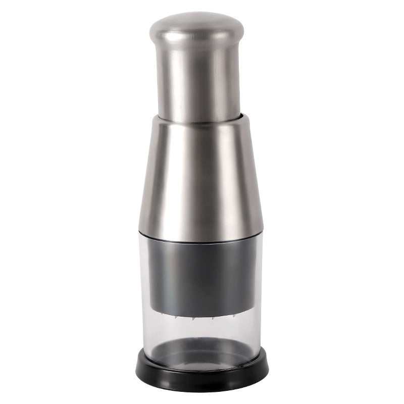 Garlic Crusher & Onion Chopper – Manual Vegetable Press