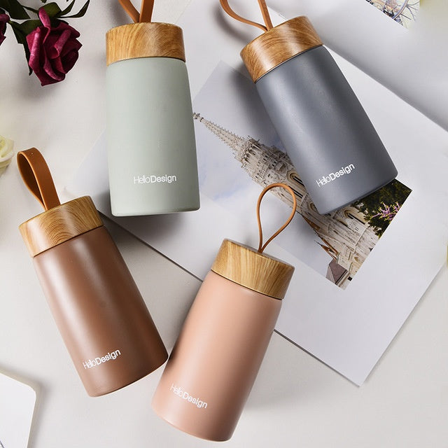 Eco Bamboo Mug – Coffee Pouring Cup