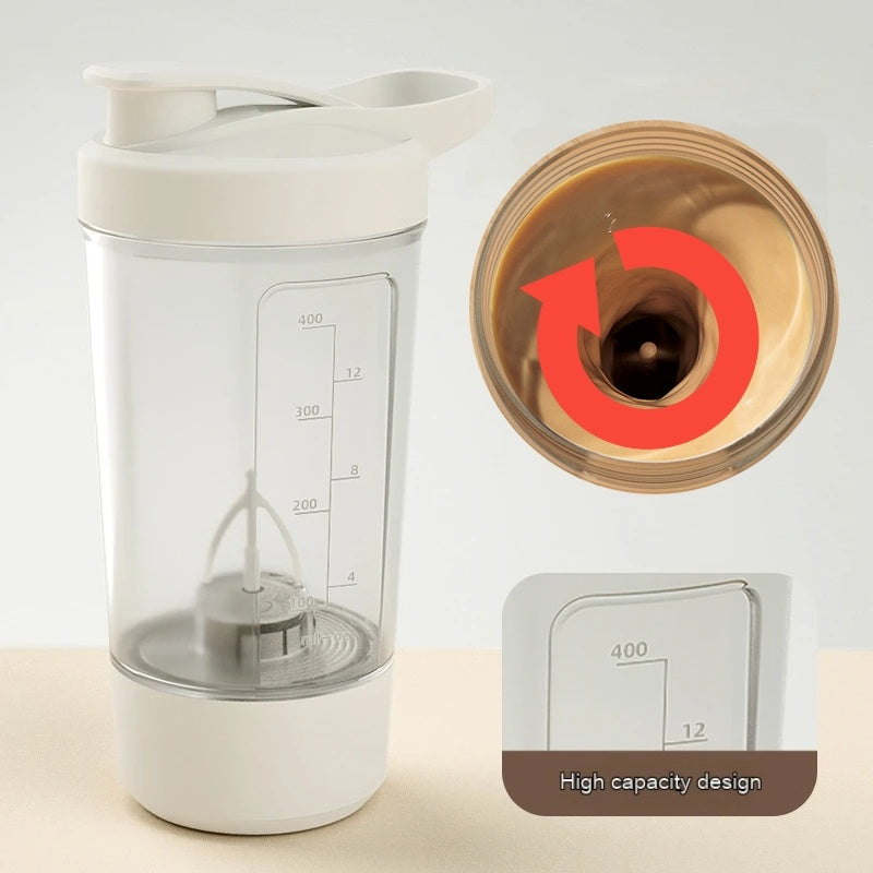 MixPro 400 – Electric Shaker Cup for Coffee & Protein
