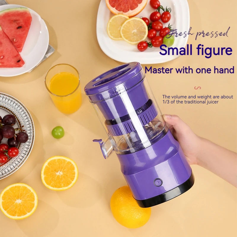 Portable Electric Juicer – USB Rechargeable Citrus Squeezer for Citruces